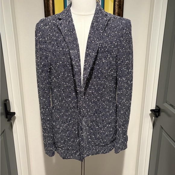 Hugo Boss Other - Hugo Boss Navy Tweed Blazer